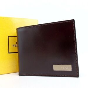 Fendi Brown Bifold Wallet